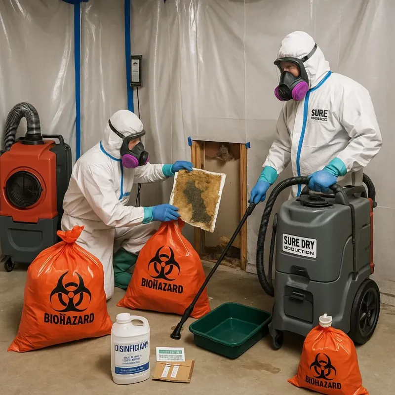 Contaminated Water Handling Protocols process in Erath, LA